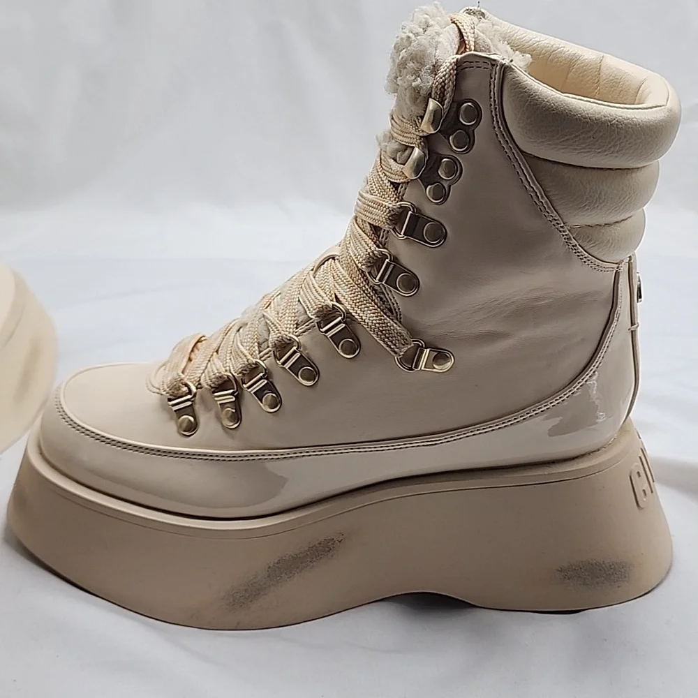 CIRCUS NY●BY SAM EDELMAN●LADIES 6.5●GAIL●DISTRESSED● LACE-UP HIKING BOOTS●NWOB● - Picture 8 of 16